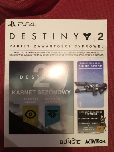 nogazwezza - Mirki z #PS4 czy gra Destiny 2 uruchomiona tylko raz jest coś warta? xD
...
