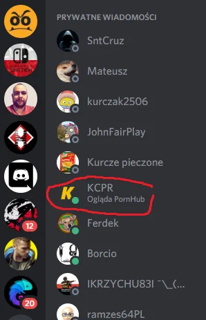 H.....H - @JohnFairPlay Proszę nie pisać teraz nic do @KCPR on potrzebuje skupienia X...