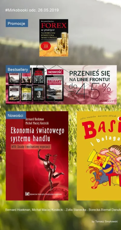 tomaszs - Mirkobooki 2019-05-26 ( ͡° ͜ʖ ͡°)

Przegląd ebooków 26.05.2019. Dowiedz s...