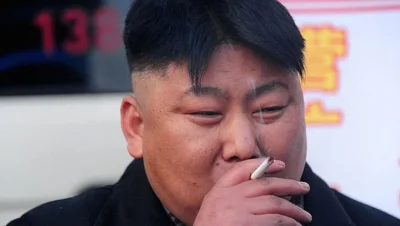 Gloszsali - Kim Jong Un, jest podobno nałogowym palaczem. Jako jeden z niewielu lider...