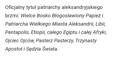 Irae - @neilran: Mamy papieża - Patriarcha Aleksandrii. ( ͡° ͜ʖ ͡°)

SPOILER