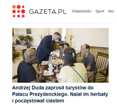 P.....y - Szok. Gazeta.pl wypowiedziała się o Prezydencie używając imienia i nazwiska...