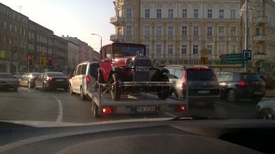 kanapkaznutella - A takie cudo przede mną jedzie. #szczecin #motoryzacja