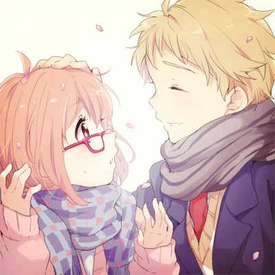 x.....c - #randomanimeshit
#kyoukainokanata #miraikuriyama #kanbaraakihito
#meganek...