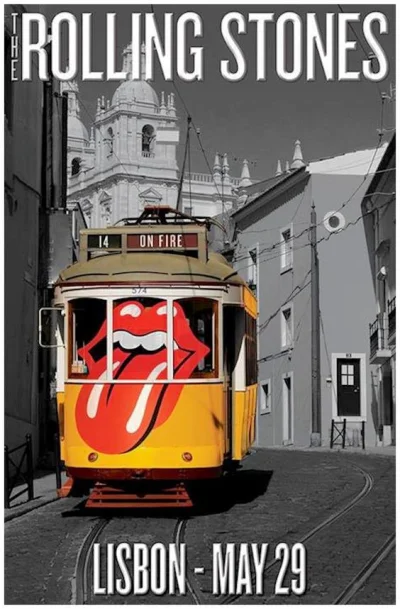 ColdMary6100 - #plakatymuzyczne Rock in Rio #rollingstones