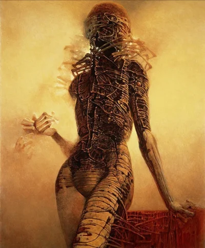 Eyes_only - 1984 - #beksinski #malarstwo