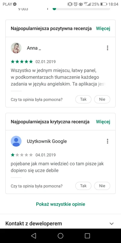 Kur_Piejak - XD apka do nauki angielskiego
#googleplay #heheszki #sklepplay trochę z ...