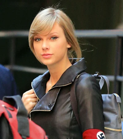 Reltih_Floda - Rzadkie zdjęcie Taylor Swift, wybierającej się na Parteitag.
#taylors...