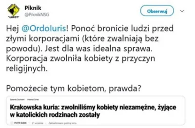 saakaszi - Jak myślicie Ordo Iuris podejmie się kolejnego wyzwania? Warto dodać że ko...