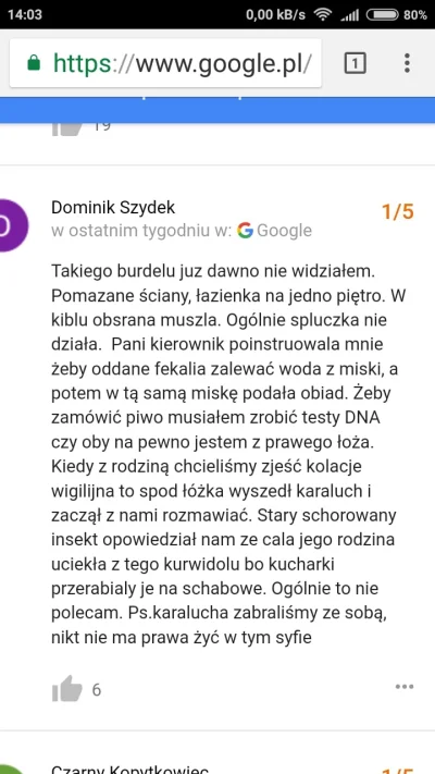 PozytywistycznaMetamorfoza - > Kto ma rację?

KLIENTKA 32.22%
HOTEL 12.32%
A CO TO M...