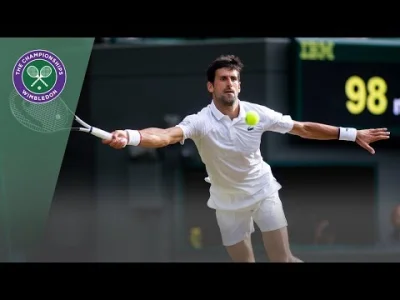 r4faello - #tenis #hurkacz 
Ovak Djokovic vs Hubert Hurkacz Wimbledon 2019