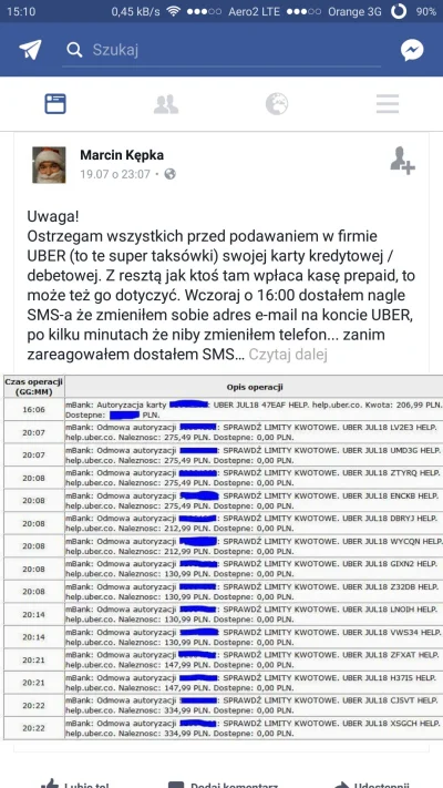 Vibbom - Ktoś coś jakiś komentarz? #uber #taxi