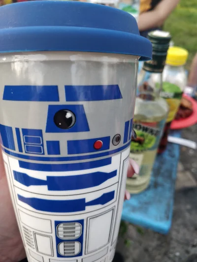 L.....a - Sezon grillowy rozpoczęłam z R2-D2. 乁(♥ ʖ̯♥)ㄏ
#starwars #grill #pijzwykopem