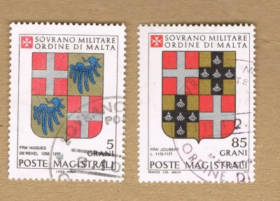 m.....3 - Nawet jeden z zakonów też ma swoje znaczki pocztowe. To Zakon Maltański. Je...