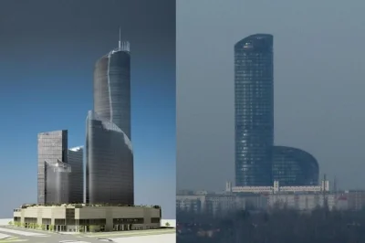 elp - A tak wyszło z najwyższym budynkiem w Polsce.