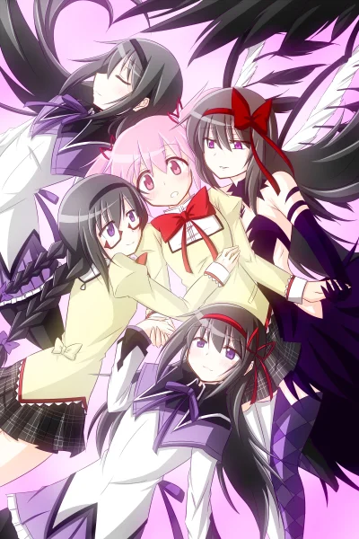 wykopowyon - #randomanimeshit #homura #homuraakemi #madoka #madokakaname #madokamagic...