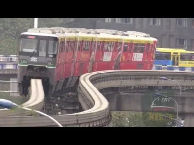 WLADCA_MALP - Jakby ktoś chciał popatrzyć dłużej - Chongqing China Monorail Line 2 Me...