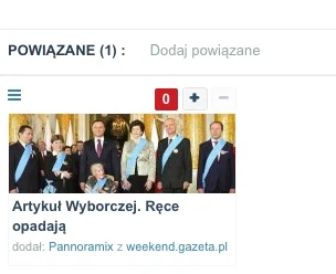 wroclawowy - Ciekaw jestem jaki INTELIGENT wstawił do powiązanych artykuł z GW… A. op...