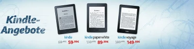 Cyfranek - Kindle Voyage aż o 40 EUR taniej (nowy) w ramach szkolnej promocji. Pozost...