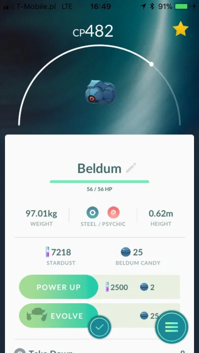 orzel90 - #pokemongo ale mam farta, z jajka 100