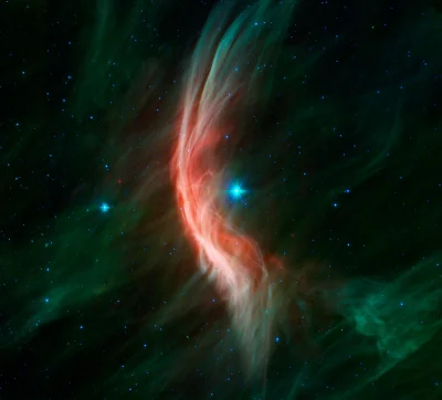 ntdc - Gwiazdę Zeta Ophiuchi zaliczamy do tzw "gwiazd uciekających" czyli takich, któ...