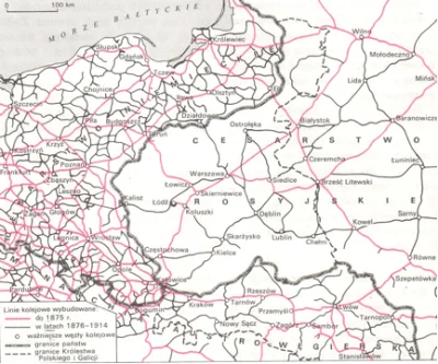 BobMarlej - @Navarre: Tak wyglądała sieć w 1913 - na mapie widać obrzeża Kongresówki,...