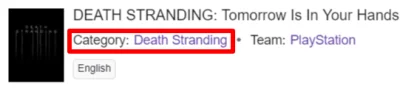 Navari - @ChochlikLucek: Poznaliśmy gatunek gry, jest nim Death Stranding XD

SPOIL...