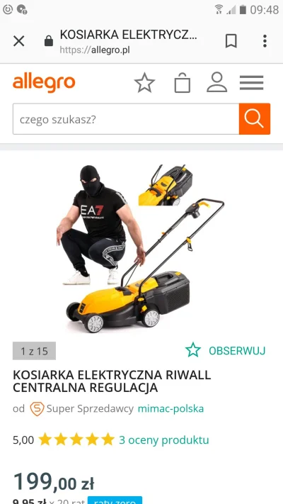 qetu - Prawdziwy kibic nie tylko dopinguje swoją drużynę, ale też skosi im trawę na b...