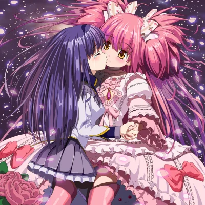 M.....r - #randomanimeshit #yuri #madokamagica #madokakaname #madoka #homura #homuraa...