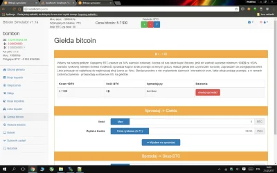 a.....z - Cześć obserwujący tag bitcoin simulator. Dostałem kilka wiadomości chętnych...