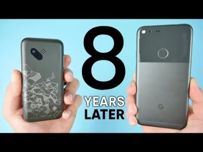 krozabalka - Pierwszy telefon z Androidem vs Google Pixel. 8 lat różnicy.
#android #...