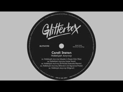 bergero00 - Candi Staton - Hallelujah Anyway (Dr Packer Extended Remix) [GLITS019D]
...