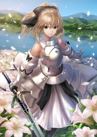 LlamaRzr - #randomanimeshit #fate #fategrandorder #fateunlimitedcodes #saber #saberli...