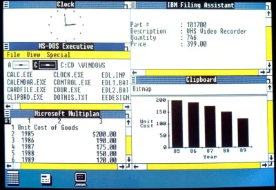 susuke15 - #dzieńdobry 32 lata temu zaprezentowany został system operacyjny Windows 1...