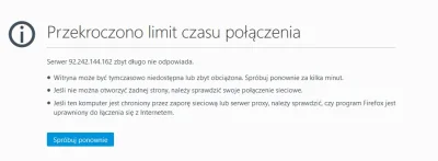 danio_96 - Miał ktoś kiedyś taki problem, że sporo stron nie działa, nie wczytuje się...