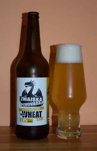 von_scheisse - Dziś na blogu drugie piwo z browaru Zmajska Pivovara - Hoppy Wheat, cz...