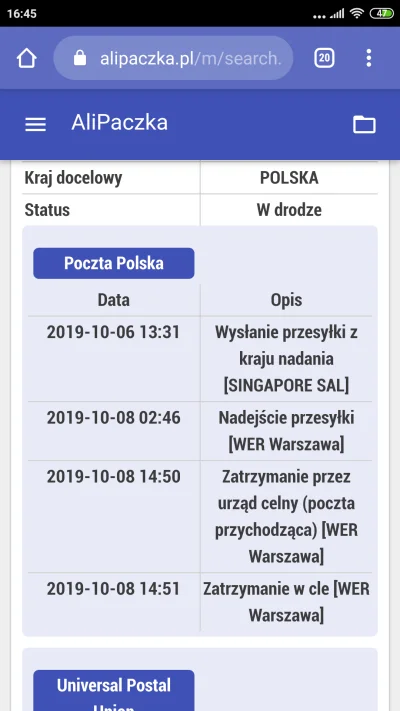 michausz - Cześć, wreszcie zamówiony telefon dotarł do Polski i już informacja, że za...