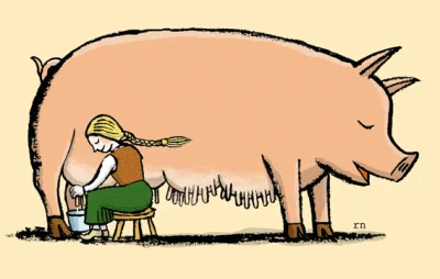 dasiekTB - #wiedzabezuczyteczna
Wiecie dlaczego nie doi się świń?
1. trudno się dos...