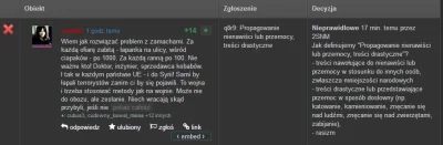 DJtomex - wg. moderacji nawoływanie do ludobójstwa nie jest nawoływaniem do nienawiśc...