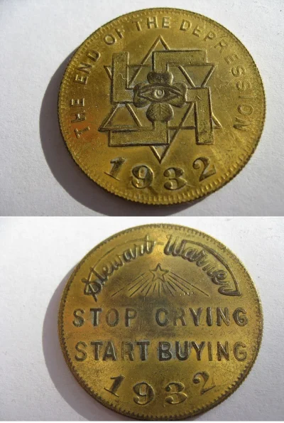 Stolusznik - Ciekawostka! 
Tak wyglądają 2 strony monety wydanej w USA w 1932 dla uc...