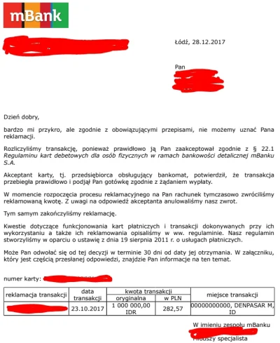 ncpnc - Mirki #pomocy. Sprawa jest taka, że bank mnie zrobił w wała na transakcji ban...