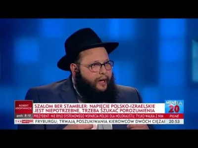 mieszko111 - @RobertKowalski: Wcześniej rabin mówi, że Polacy wydawali Żydów ''nazist...