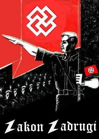jessroncen - To jest NS Zadruga, skrajnie nazistowska organizacja wzorująca się na NS...