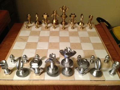 Pierdyliard - Prawdziwe szachy "Zrób to sam"
#ciekawostki #szachy #diy