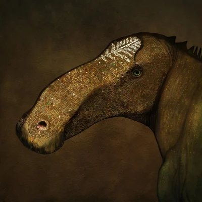 CrazyDino - Probrachylophosaurus bergei - nowy dinozaur kaczodzioby z późnej kredy US...