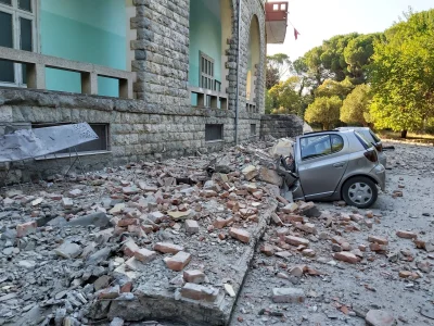 ntdc - Trzęsienie ziemi w Albanii o magnitudzie 5.6.

#albania #ciekawostki