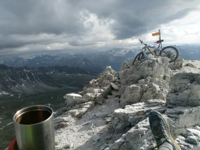 manedhel - Wczorajsza kawa na 3025 m.

#alpventure - mój tag 
SPOILER