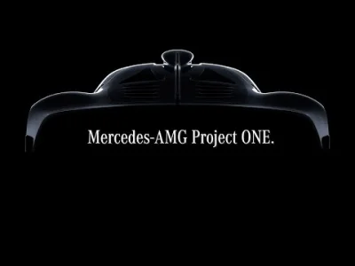 autogenpl - Mercedes-AMG Project One, zapowiedź kosmicznego coupe z okazji 50-lecia d...