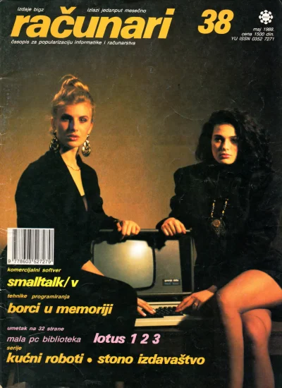 starnak - @shahjoin: https://flashbak.com/yugoslavian-computer-magazine-cover-girls-o...