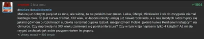 o.....k - Widzę że na maturze znowu lalka. Jestem zniesmaczony. Ludzie układający ark...